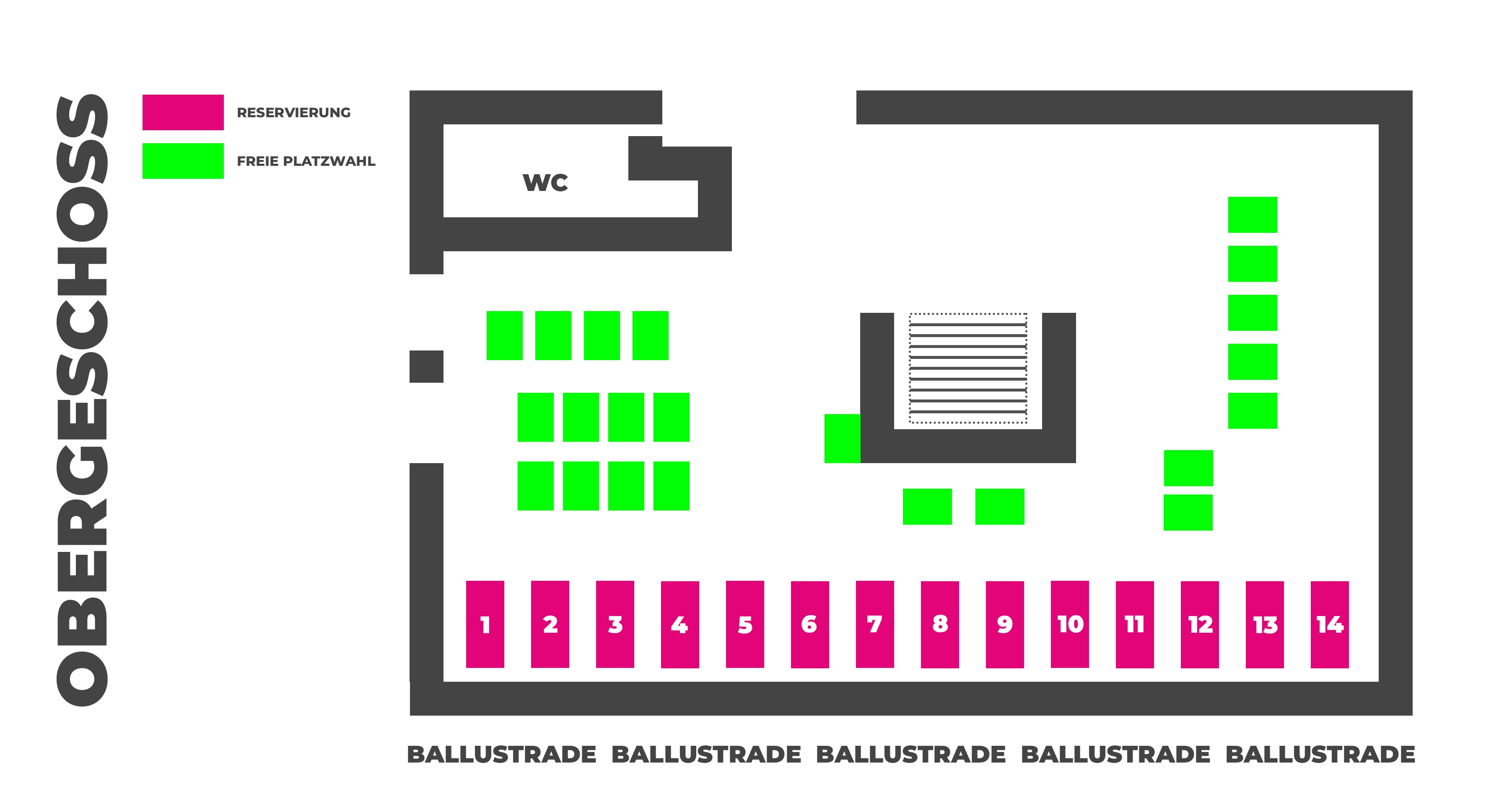 Saalplan 2